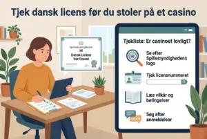 Tjek dansk licens